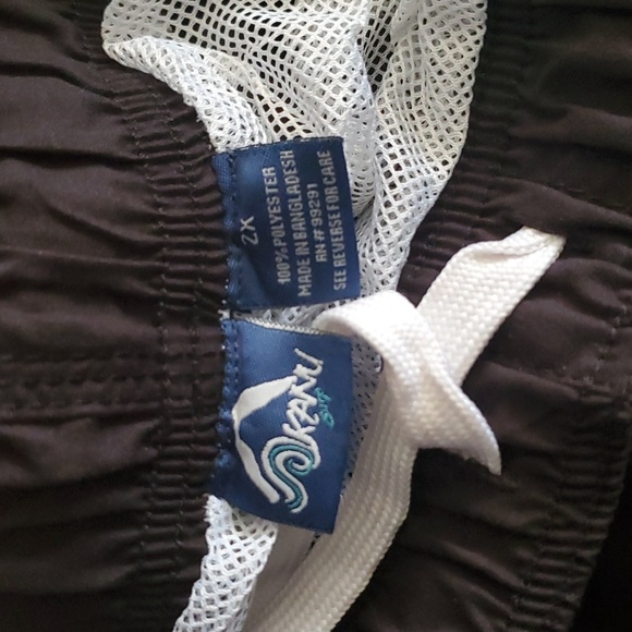 2/$40 💕 Mens Kanu Surf Swim Shorts sz 2X - Picture 2 of 2